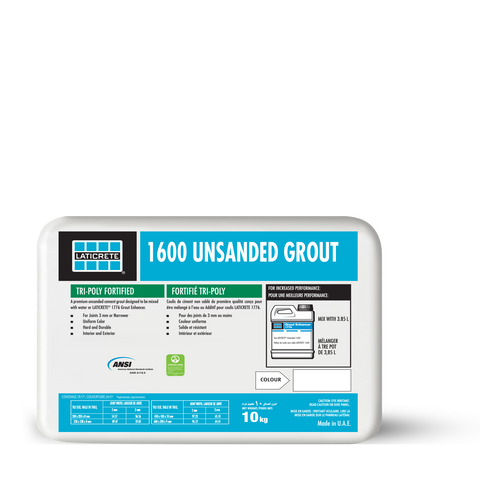 Laticrete 1600 Unsanded Grout