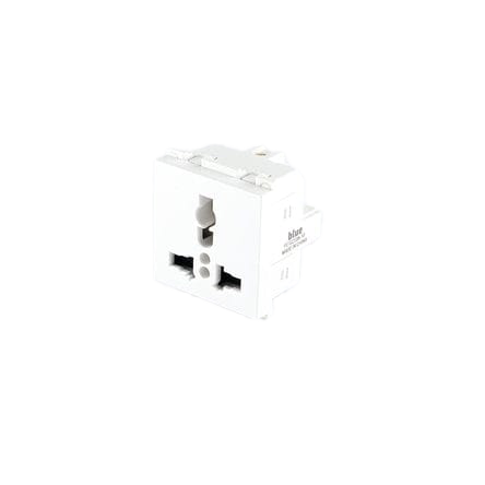 Blue 10A triple socket