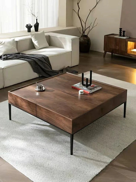 Center Table with metal legs