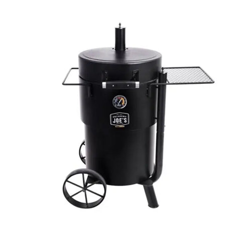 Oklahoma Joe’s Bronco Drum Smoker, Black