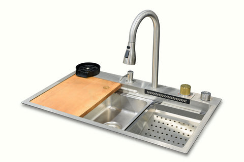 050S1 Smart Kitchen Sink Silver