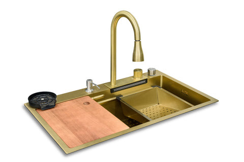 050G2 Smart Kitchen Sink Gold