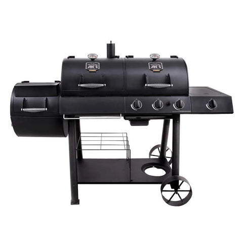 Oklahoma Joe’s Longhorn Combo Charcoal /Gas Smoker & Grill