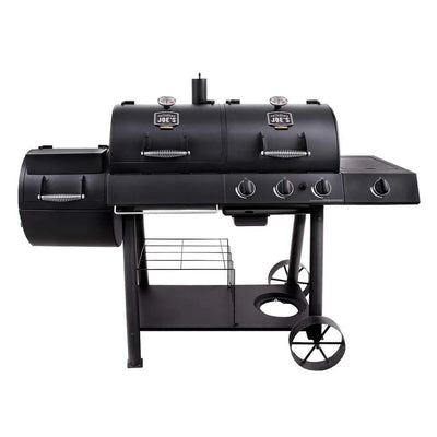 Oklahoma Joe’s Longhorn Combo Charcoal /Gas Smoker & Grill