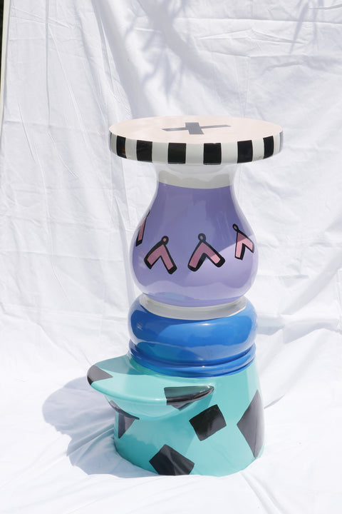 Painted Stool