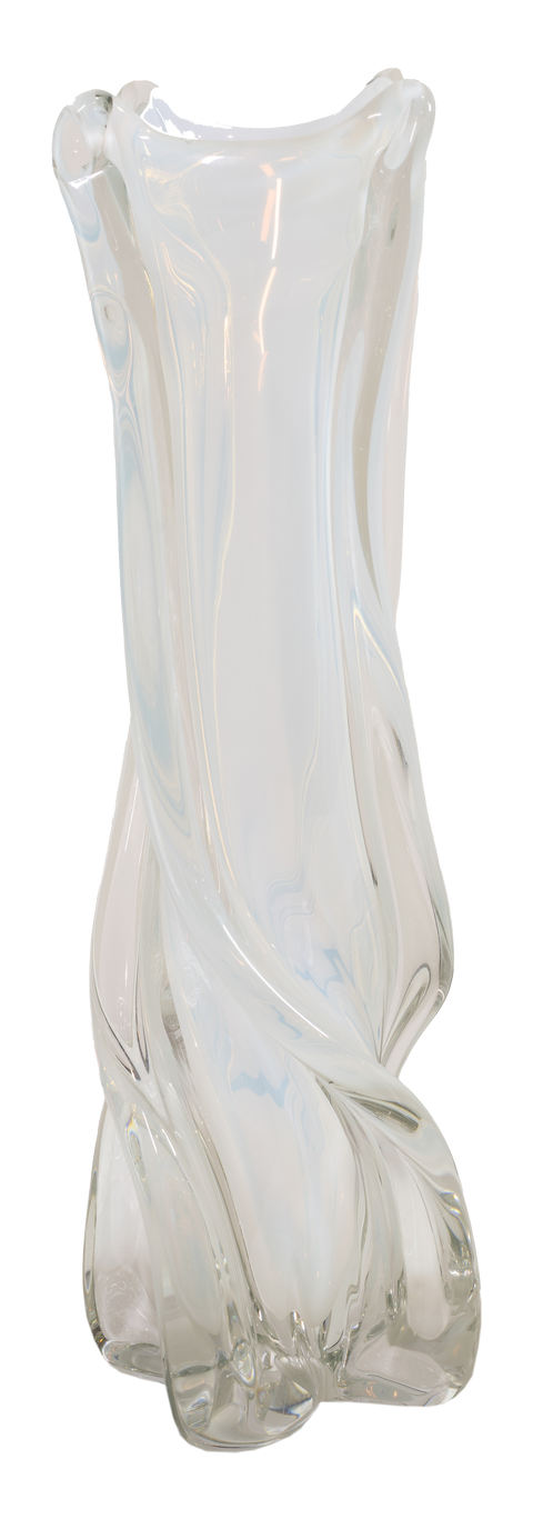 134-(60-59) Glass Vase