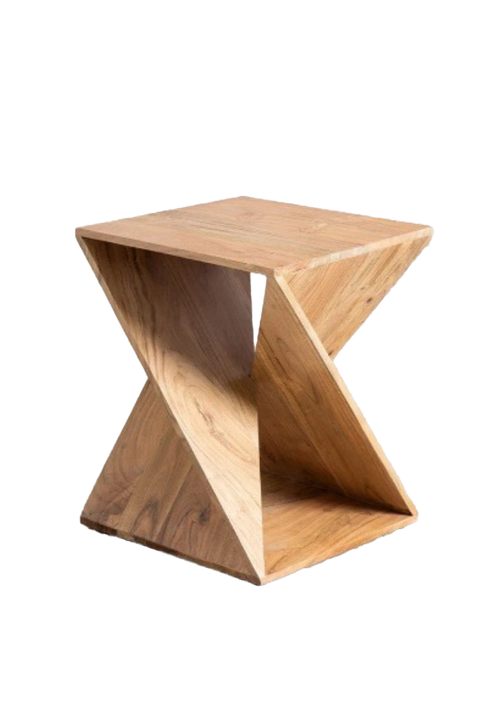 Wood Side Table