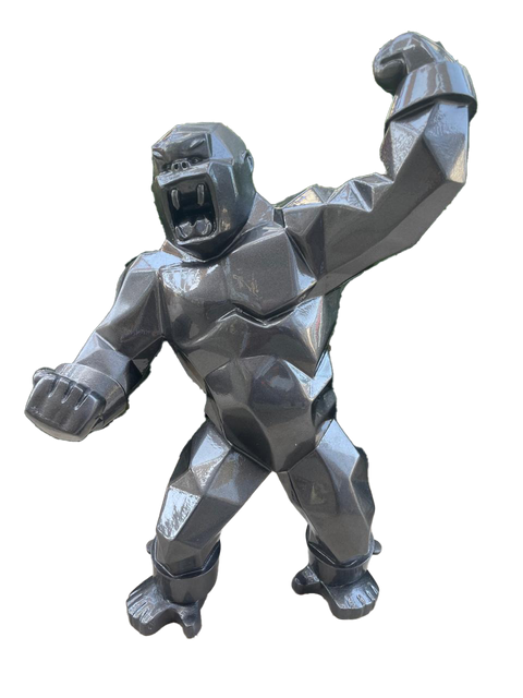 Unchained Kong steel silver with marble beige